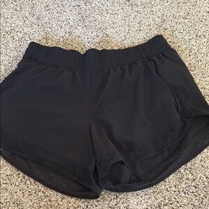 Athleta Black Athletic Shorts Lightweight Relaxed Fit